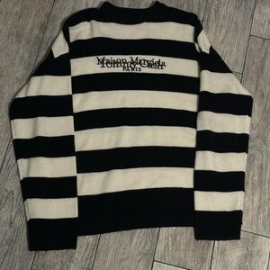 Maison Martin Margiela Bold Striped Crewneck Sweater